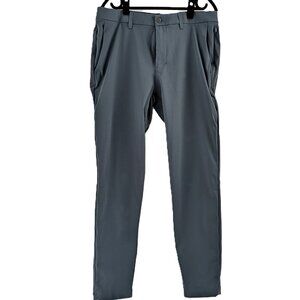 Lululemon ABC Classic-Fit Trouser Warpstreme Mens Size 34 Grey